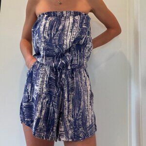 Like New - Angie Boho Romper in Purple - Size S